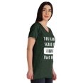 thumbnail image 2 of Inkmeso You Can't Scare Me I Have Two Boys Funny Graphic Mom Tshirt Cotton Top Tee, 2 of 8