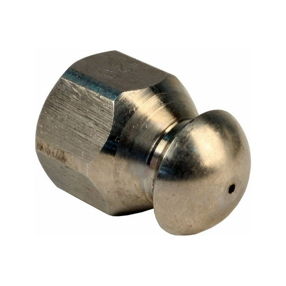 Erie Tools Button Nose 1/4" Sewer Jetter Drain Cleaning Nozzle 12.0 Orifice