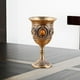 thumbnail image 2 of Vasos de 20 ml, copas, vasos, vasos para beber, copas, degustación, grabado Naranja Bronce, 2 of 6