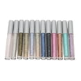 thumbnail image 3 of Liquid Eyeshadow Set, Easy Cleaning Glitter Liquid Eyeshadow Set Long Lasting Lightweight Quick Drying 12PCS  for Eye Makeup Kits, 3 of 7