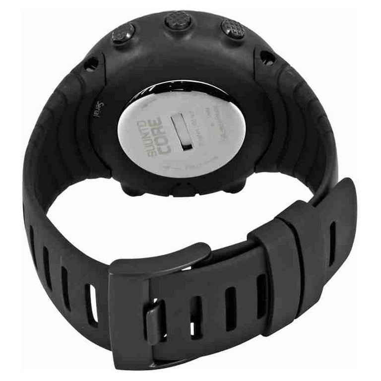 Men's Core All Black SS014279010 Resin Quartz Sport Watch 