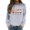 Light Gray, variant on Fiaer Christmas Sweatshirts for Women Funny Graphic Crew Neck Xmas Tops Long Sleeve Plus Size Cozy Fall Pullover Black S