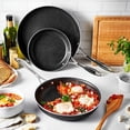 thumbnail image 4 of Henckels Capri Note Granitium Ultra-Durable Non-stick Coating 3 Piece Pan Set, 4 of 7