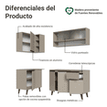 thumbnail image 3 of Cocina Integral Completa Modular Madesa Nice 265cm Crema 02, 3 of 5