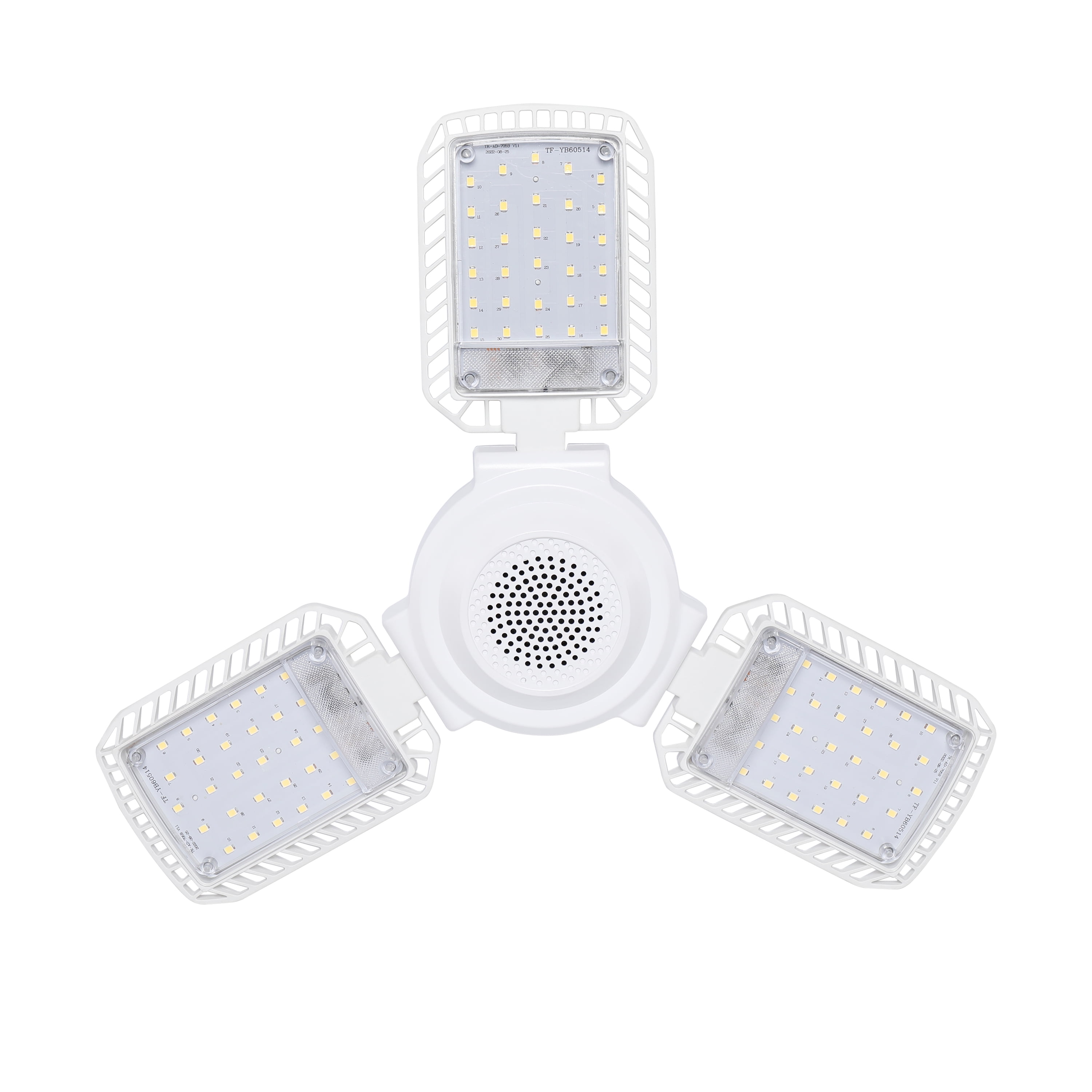 Great Value 3000 Lumen Deformable LED 40W Garage Light, Adjustable Head Lamp