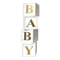 Apec's Baby Shower Boxes Party Decorations Baby Boxes with Letters for ...