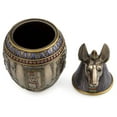 thumbnail image 4 of JFSM INC Rare Urn Commémorative pour Chien Anubis Égyptien Pot Canopique, 4 of 4