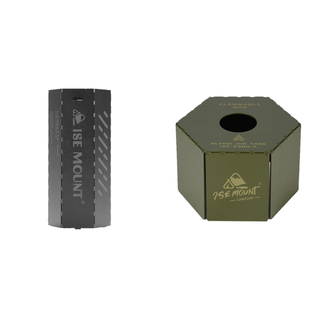 Cubierta Protectora Del Tanque Gas Campamento CAJA METAL (Cubierta Larga)
