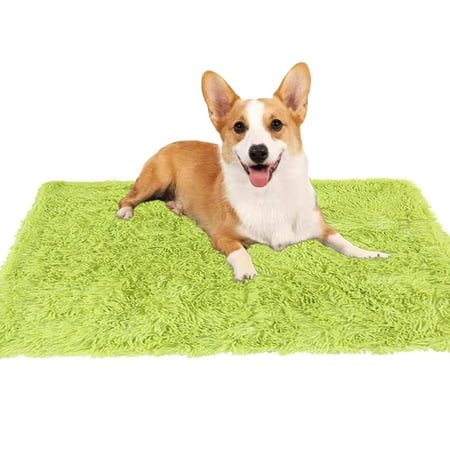 KYAIGUO Large Pet Mat for Large Dogs Cats Indoor Pet Bed Winter Warm Mat Large Dog Blanket Waterproof Pet Blanket Soft Plush Washable