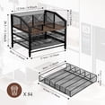 thumbnail image 2 of Godance Coffee Bar Organizer for Countertop, Metal & Wood Coffee Station with Sliding Drawers & K-Cup Holder | Multi-Level Storage Rack for Coffee Pods, Syrup Bottles, Cups, Stirrers & Tea Bags, 2 of 8