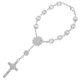 thumbnail image 4 of BRIGHTFUFU Colgante de Rosario para coche, adorno colgante, pulsera de Rosario, accesorio para espejo retrovisor de coche cruzado, 4 of 7