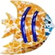 thumbnail image 1 of wonima11 Cute Tropical Fish Hair Clip,Acetate Claw Clips,Hair Clips for Women,Jelly Orange, 1 of 1