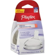 Playtex Angled Nipple - Medium Flow - 2 Pk