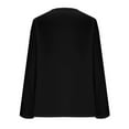 thumbnail image 7 of AINIYS Women's Boat Neck Oversized Slouchy Tops Casual Basic Layering Daily Wear Blouse Black L, 7 of 7