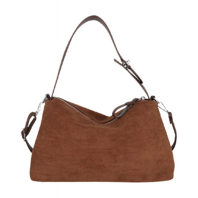 Bolso de hombro con almohada debajo del brazo de moda de otoño e invierno, bolso grande esmerilado, bolso de mensajero de moda para mujer