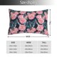 thumbnail image 2 of Balery Rose Flowers Funda de Cojín Estampada, Regalos para Mujeres, Regalos de Amor para Ella, Regalos para Novia o Esposa, Funda de Almohada-14"x20", 2 of 6