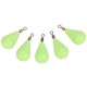 thumbnail image 1 of Peso de pesca, señuelo luminoso Jig Head Luminoso peso de pesca Aparejos de pesca probados y confiables, 1 of 8