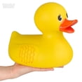 thumbnail image 4 of Rhode Island Novelty 10.5 Inch Jumbo Classic Rubber Duck, Giant Yellow Duck for Decor & Party Fun, 4 of 11
