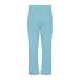 thumbnail image 3 of BiZtdJrK Sweatpants for Men Baggy Open Bottom Joggers Pants Solid Casual Straight Leg Stretch Workout Athletic Pants with Pockets Light Blue S Ofertas Flash Del Dia, 3 of 5