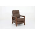 thumbnail image 2 of Pemberly Row Leather Push Thru The Arms Recliner in Oasis Walnut, 2 of 6