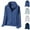 Blue, variant on Zylanna Men's Athletic Jacket, Long Sleeve Workout Running Quick Dry Full Zip Active Shirts with Pockets Blue Size 4XL