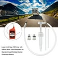 QHUDLV Lower Unit Gear Oil Pump Manual Lube Change Boat Kit For Marine