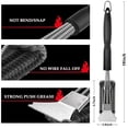 thumbnail image 2 of Grill Brush and Scraper, Extra Strong BBQ Cleaner Accessories, Safe Wire Bristles Barbecue Triple Scrubbers Cleaning Brush for Gas/Charcoal Grilling Grates, 2 of 7