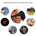 thumbnail image 4 of Shoulder Support Brace with Pressure Pad for Men, Women Rotator Cuff Tears, Tendonitis, Dislocations, AC Joints, 4 of 5