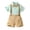 T2_Green, variant on Boys Summer Outfits Toddler Formal Outfit Kid Gentleman Short Sleeve Shirt Bowtie Boy Suspender Shorts Wedding Suit Boys Outfits