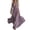 Purple, variant on Womens Halter Sleeveless Casual Long Dress, Summer Pleated Waist Maxi Sundress, Elegant Flowy Swing Beach Dress for Party