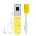 thumbnail image 2 of Atomizador pulverizador de aceite 4 en 1, dispensador de aceite, cepillo, embudo, spray de cocina., 2 of 5