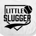 thumbnail image 4 of Inktastic Little Slugger Boys or Girls Baby Bib, 4 of 4