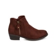 thumbnail image 2 of New Women Refresh Tildon-06 Faux Suede Round toe Zip Bootie, 2 of 5
