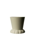 thumbnail image 2 of BIDK Home Small Matte Finish Ceramic Flora Pot Vase - 7.75" - Cream, 2 of 9