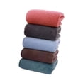 thumbnail image 4 of Toalla de baño Macarena 5 uds 35x75cm terciopelo Coral, 4 of 8
