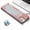 Pink&White, variant on iBlancod K87 87 Keys Wired Mechanical Keyboard Metal Panel Two-color Injection Keycap 20 Light Effects Pink&White(Blue Switches)