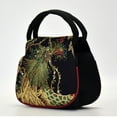 thumbnail image 6 of Antqov Tote Bag for Women, New Wind Embroidered Bag Canvas Peacock Embroidery Middle-Aged Shoulder Portable Package, 6 of 9