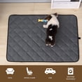 thumbnail image 4 of Waterproof Reversible Dog Bed Cover Pet Blanket for Bed Couch Sofa Furniture Protector for Kids Children Dog Cat - gray, 4 of 6