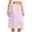 Pink, variant on SRZYMJ Half Slips for Women Underskirt Short Mini Skirt