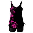 thumbnail image 6 of Brqkzdu Womens Swimsuits High Waisted Bathing Suits Floral Print Swim Tops with Boyshorts Swimwear Tankinis, 6 of 6