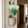thumbnail image 4 of 20 Pack - Artificial Pampas Grass Faux Dried Flowers Boho Bouquet for Home Decor - Wedding Centerpiece Floral Arrangement Natural Reeds, Green, Ccwuwei, 4 of 6