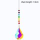 thumbnail image 2 of Prisma de nuevo diseño, prisma de luz colorida de cristal, candelabro, colgante de cristal, colgante de regalo de hilo de perlas, 2 of 5