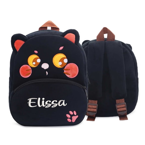 School Backpack for Teens Animal Backpack Cute Embroidered Cartoon Bag Lightweight Durable Daypack Travel Bag