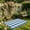 Blue, variant on Washable Front Door Rug Spring Summer Plaid Entryway Doormat Non Slip Porch Carpet Front Porch Welcome Mat Hand Woven Floor Rug Home Decor Entry Mat(Green)