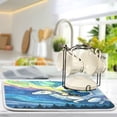 thumbnail image 5 of Dish Drying Mat Kitchen Pad Large Counter Absorbent Dish Mats Drainer White Dragon Adventure, 5 of 8