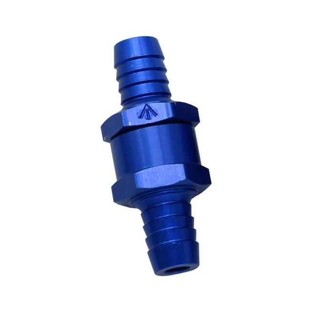 S SERENABLE Generic Fuel Checking Valve Aluminium Alloy Fuel Line Check Valve for Cars 12mm
