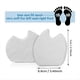 thumbnail image 5 of 24 Almohadillas para Pies de Bailarina, para el Dolor de Sesamoiditis en la Planta del Pie Derecho, de Fieltro, Color ., 5 of 5
