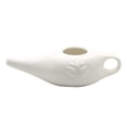 thumbnail image 1 of Pot Neti en Céramique pour Sinus, 250ml Pot Neti Fait Main Irrigateur Nasal Blanc, 1 of 5