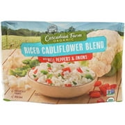 Cascadian Farm Organic Riced Cauliflower Blend with Bell Peppers and Onions, 12 Ounce -- 12 per Case.
