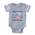 thumbnail image 1 of CafePress - Happy Clam 1St Birthday - Cute Infant Baby Football Bodysuit, 1 of 1